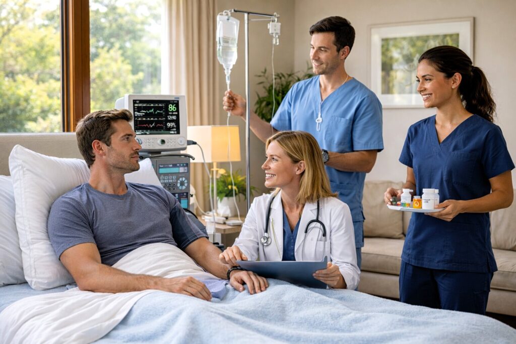 residential detox benefits - medical supervision